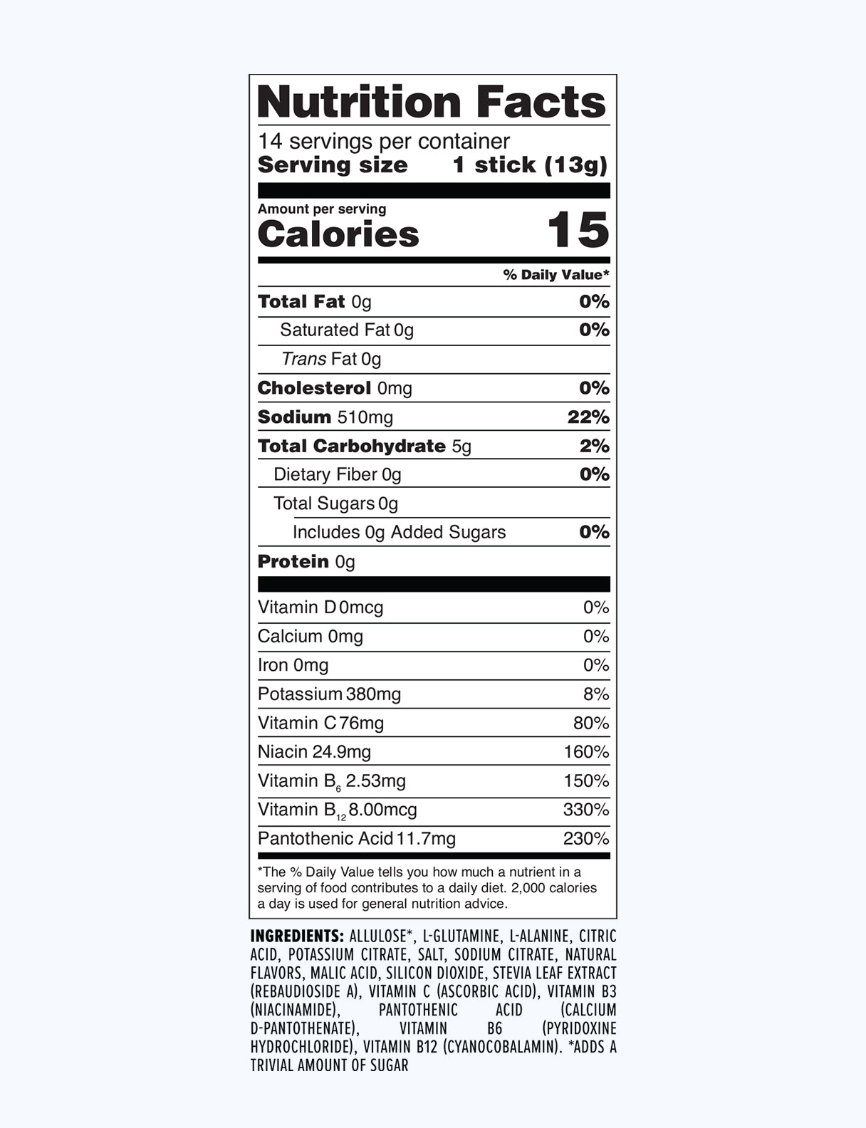 3ct Sugar-Free Sample Pack (LL, WP, GG) - Lite Sip